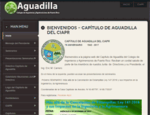 Tablet Screenshot of aguadilla.ciapr.org